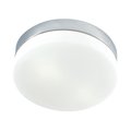 Elk Showroom Disc 11'' Wide 2Light Flush Mount, Chrome FM1050-10-15